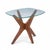 Wood Adrian Pearsall for Craft Associate Mid Century Walnut Jacks Side Table For Sale - Image 7 of 9