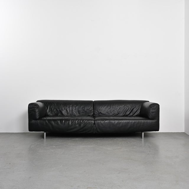 1990s Large Met 3-Seater Sofa by Piero Lissoni for Cassina, 1996 For Sale - Image 5 of 14