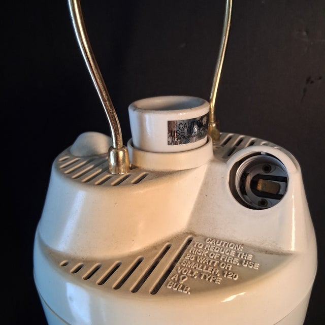 1990s Vintage Chinoiserie Style Microsun Table Lamp For Sale - Image 5 of 6
