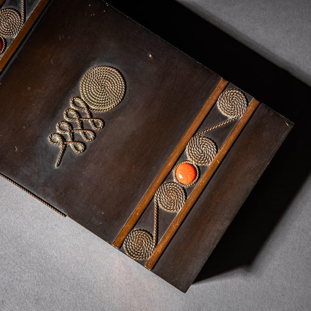 Copper Jewelry Box by Lignifer, Hungary, 1970s For Sale - Image 9 of 11