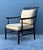Black Vintage Vanguard Carved Bamboo Lounge Chair For Sale - Image 8 of 12