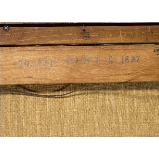 Joseph Pollet (American Artist,1897-1979) Original Oil Painting For Sale In New York - Image 6 of 6