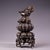 This is a finely cast silver-plated bronze incense burner (censer) featuring intricate high-relief (repoussé) and chiseled...