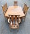 Vintage 1960s Dining Table & 6 Chairs by William Clingman for J. L. Metz Furniture Co For Sale - Image 10 of 12