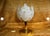 A fantastic and rare accent lamp, designed in Murano Extremely limited "Angel Wings" edition, made of polished brass,...