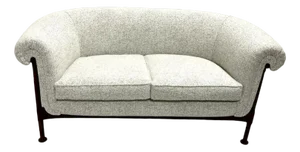 Vintage White Sofa, 1950s