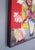 Bouquet with Parakeets by Zoa Ace | Oil on canvas Still life of flowers and parakeets in a vase For Sale - Image 4 of 5