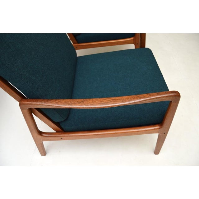 Danish Teak Armchairs by Ole Wanscher for France & Søn / France & Daverkosen, 1960s, Set of 2 For Sale - Image 10 of 13