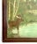 Circa 1940s Moose Oil Painting For Sale - Image 4 of 7
