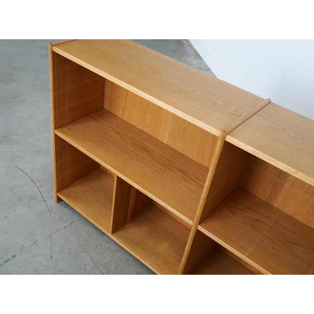 Danish Ash Bookcase from Lyby Møbler, 1970s For Sale - Image 9 of 11