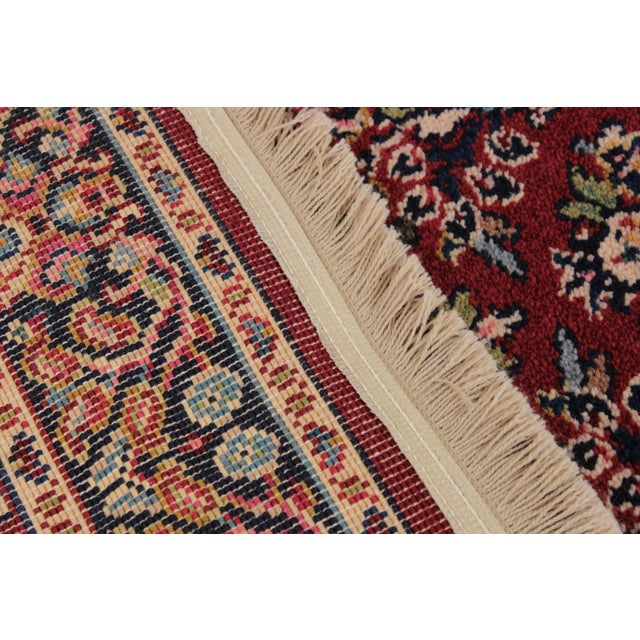 Karastan Red Sarouk Approx: 2’6” X 4’3” Area Rug For Sale - Image 12 of 14