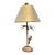 Vintage Maitland-Smith Parrot-in-Palm-Tree Table Lamp in the Glamorous Hollywood Regency / Palm Beach Regency Traditio For Sale