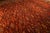 Red 1890s Antique Red Ground Overscale Botanical Knotted Wool Persian Sultanabad Rug For Sale - Image 8 of 9