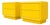 Post Modern Nightstands. Canary Yellow - Pair For Sale