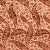 Schumacher Saz Paisley Velvet Fabric in Terracotta For Sale