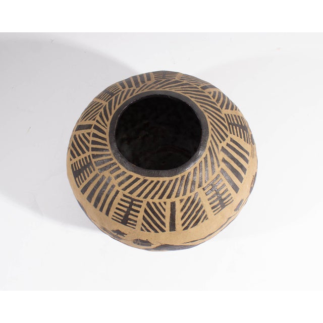 Ceramic Marilyn Andrews 1976 Signed Studio Pottery Vessel For Sale - Image 7 of 7