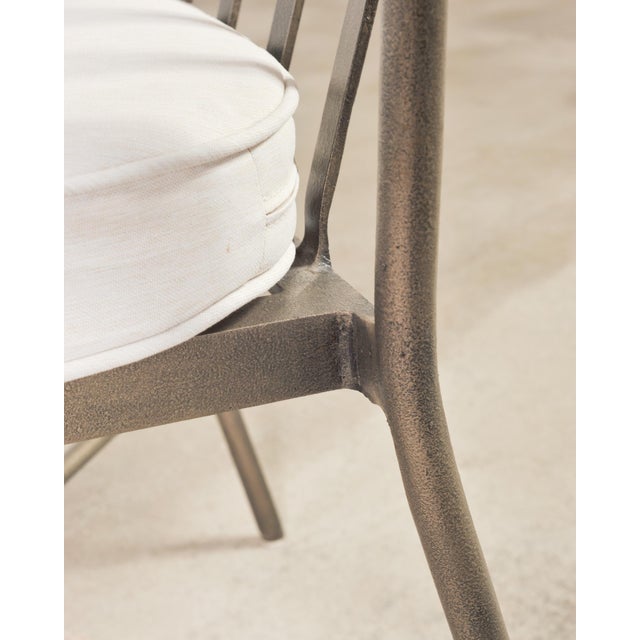 Set of Four Michael Taylor Montecito Patio Garden Dining Chairs For Sale - Image 16 of 18