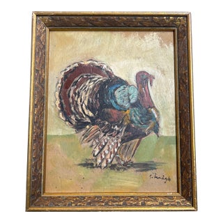 Contemporary Original Painting by Stephen Heigh “Turkey” For Sale