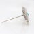 Vintage Georg Jensen Sterling Silver Tulip Brooch No.100b With Amazonite Cabochon For Sale - Image 11 of 12