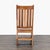 2010s Amish Williamsburg Dining Chair in Rustic Cherry For Sale - Image 5 of 8