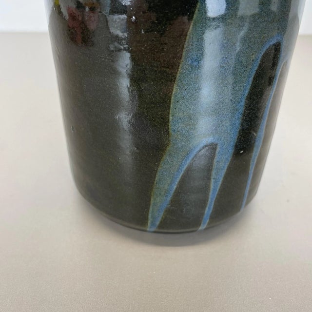 Ceramic Studio Pottery Vases by Elmar & Elke Kubicek, Germany, 1970s, Set of 3 For Sale - Image 10 of 18