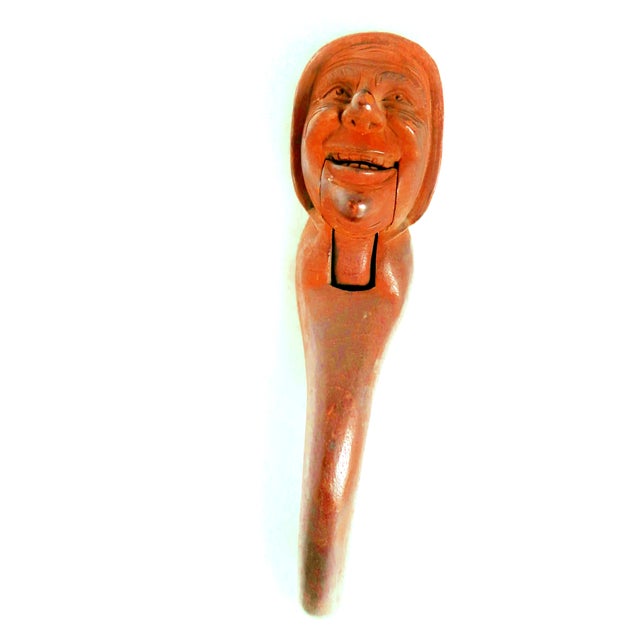 Well-Carved Antique Wood Bavarian Nutcracker, 19th Century For Sale - Image 10 of 12