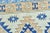1960s Vintage Blue Rug For Sale In Phoenix - Image 6 of 11