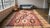 1900s Red Geometric Antique Caucasian Kilim Rug 6'0" X 11'8" Knotted Wool Carpet For Sale - Image 14 of 15