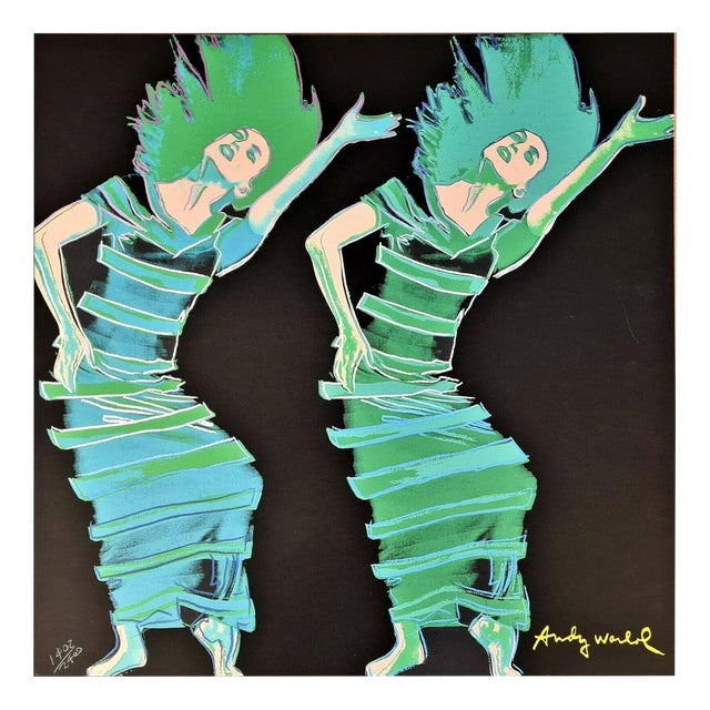 After Andy Warhol, Martha Graham Satyric Festival Song, Print, 1980s For Sale