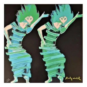 After Andy Warhol, Martha Graham Satyric Festival Song, Print, 1980s