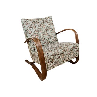 Art Deco Armchair by Jindrich Halabala for UP Závody, 1930s For Sale