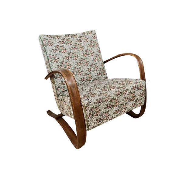 Art Deco Armchair by Jindrich Halabala for UP Závody, 1930s For Sale