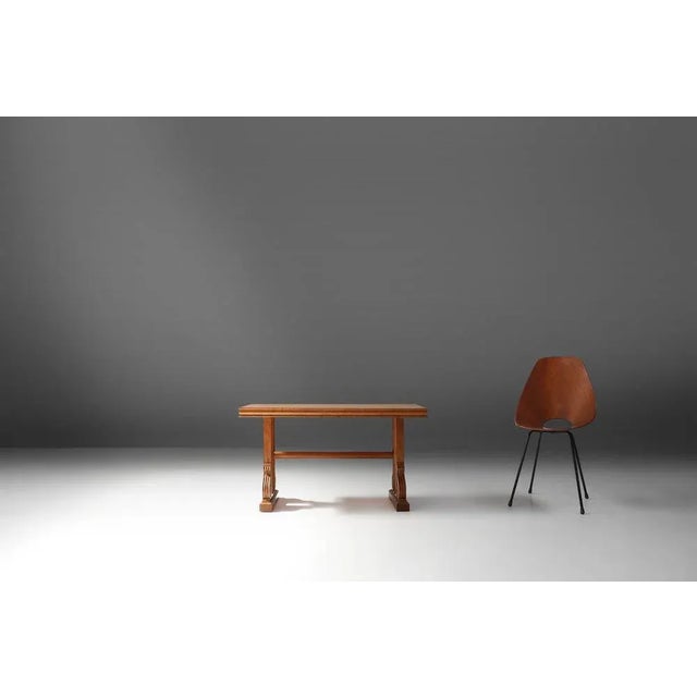 Art Deco Coffee Table in Oak, 1940s For Sale - Image 11 of 12