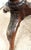 Wood Mid 20th Century Beautiful Mahogany Philadelphia Chippendale Style Dish Top Birdcage Tilt Table For Sale - Image 7 of 14