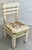 Off-white Charming Antique Gustavian Child’s Wooden Chair With Chippy Paint Finish & Rustic Vibe, Dating From Early 20th Century For Sale - Image 8 of 12