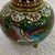 Metal Japanese Cloisonné Goldstone Censor, Koro-Meiji–Taishō Period-Phoenix Motif-Antique For Sale - Image 7 of 7