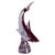 Hand-Blown Purple and Red Murano Glass Fish Sculpture, Italy, 1970s For Sale - Image 16 of 16
