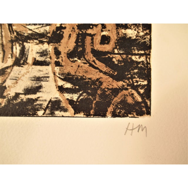 Abstract Henry Moore, Les Poetes, La Poesie, 1976 For Sale - Image 3 of 4