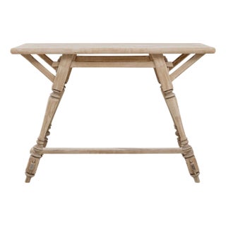 20th Century Austrian Alpine Wooden Console Table For Sale