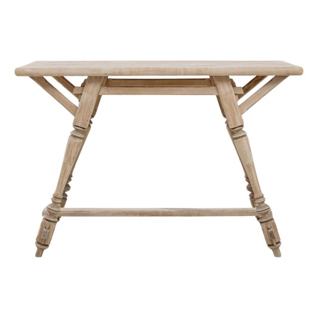 20th Century Austrian Alpine Wooden Console Table For Sale