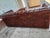 Animal Skin 1970s Leather Chesterfield Loveseat Sofa For Sale - Image 7 of 8