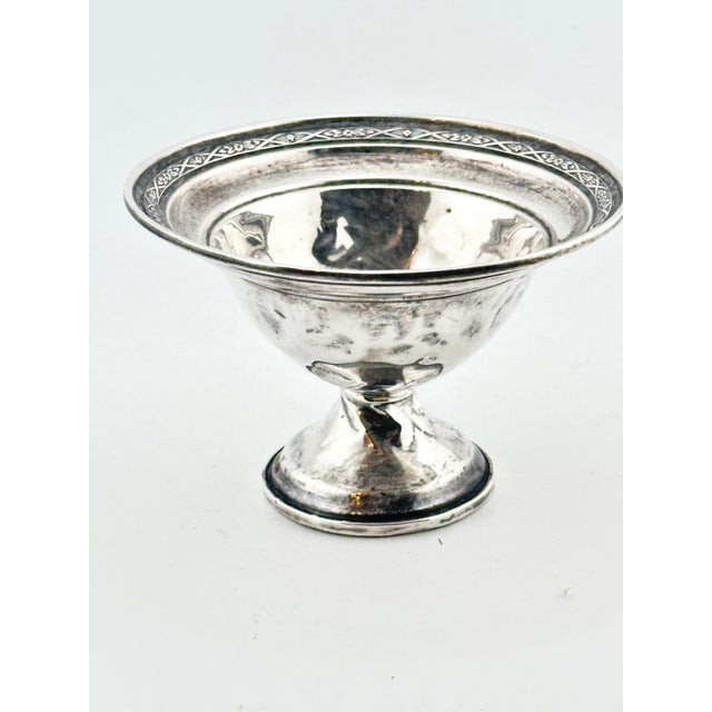 Traditional Vintage HGS Company Weighted Sterling Silver Candy Dish For Sale - Image 3 of 7