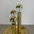 Large Hollywood Regency Brass Ball Table Light in the style of Stilnovo, Italy 1970s For Sale - Image 9 of 18