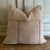 Wool Alpaca accent pillow from . A beautiful blush/elm bark / natural /rose / rust / brown pillow. Large wood yarns woven...