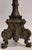 Vintage Bronze Altar Style Candle Holders- A Pair For Sale In Atlanta - Image 6 of 9