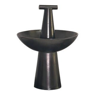 Champion Bowl by Studio a (Global Views) Graphite - Tall For Sale