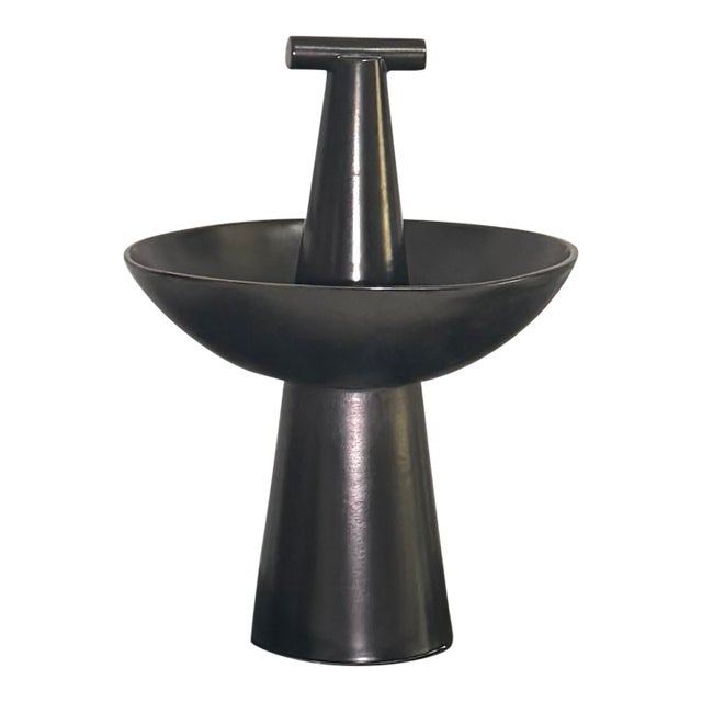 Champion Bowl by Studio a (Global Views) Graphite - Tall For Sale