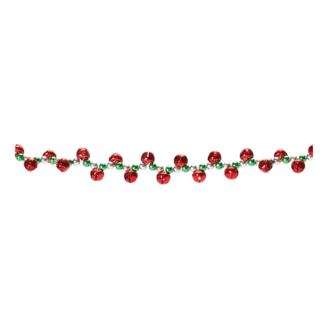 Sleigh Bell String Garland (Set of 2) For Sale