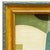 Various Artists Contemporary Abstract Color-Block Oil Painting in Vintage Frame For Sale - Image 4 of 6