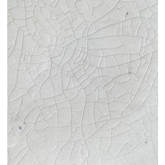 Ceramic 1920s Art Deco Eichwald Czechoslovakia Majolica Footed Cake/Pastry Stand For Sale - Image 7 of 10